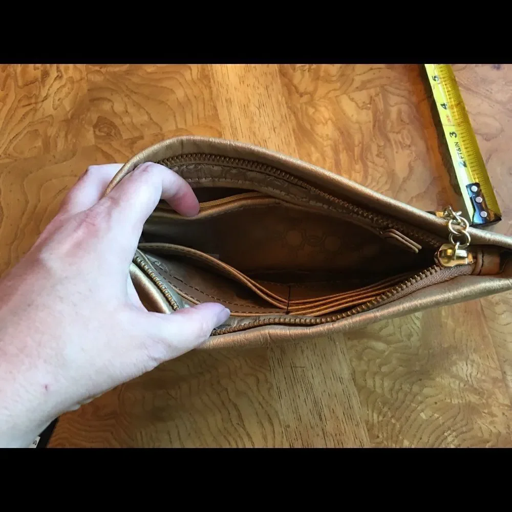 GOLD CLUTCH or Wallet. Beautiful shade!